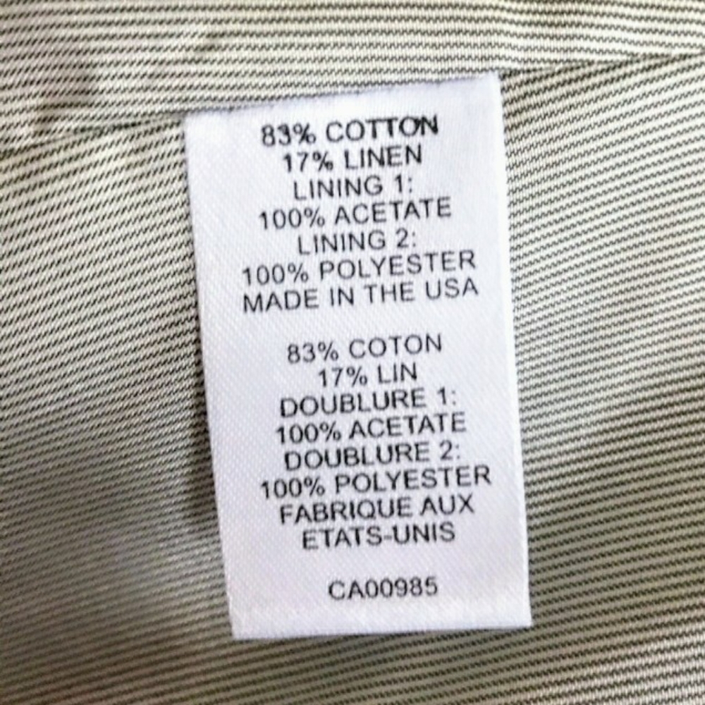 NWOT-Nanette Lepore Cotton & Linen Jacket - Picture 6 of 6